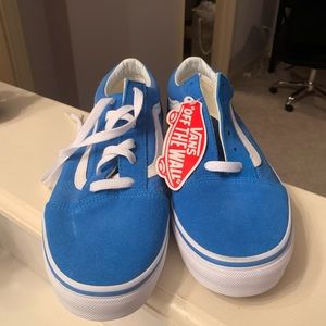 NWT Blue Vans